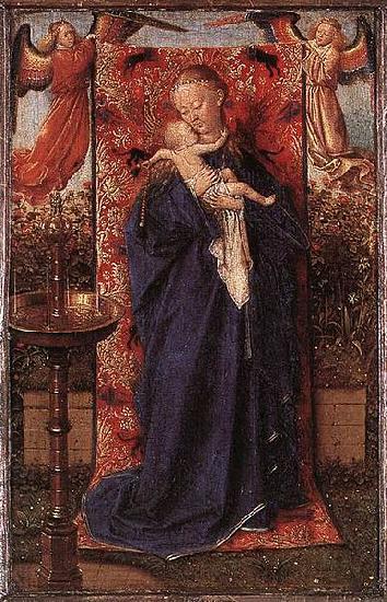 Jan Van Eyck Madonna and Child at the Fountain oil painting image